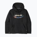 Кофта чоловіча Patagonia '95 Oval Logo Uprisal Hoody Black: Kaleido