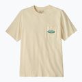 Футболка чоловіча Patagonia Midweight '95 Oval Logo Pocket Tee undyed natiral