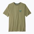 Футболка трекінгова чоловіча Patagonia Great Waves Responsibili Tee gumtree green