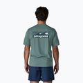 Футболка чоловіча Patagonia Capilene Cool Daily - Boardshort Logo blue sage/light blue sage x-dye 3