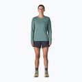Лонгслів жіночий Patagonia Capilene Cool Daily Shirt - Boardshort Logo blue sage/light blue sage x-dye 2