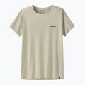 Футболка жіноча Patagonia Capilene Cool Daily Shirt - Boardshort Logo dyno white 5
