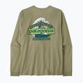 Лонгслів трекінговий чоловічий Patagonia Great Waves Responsibili Tee gumtree green 2