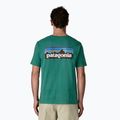 Футболка чоловіча Patagonia P-6 Logo gem green 3