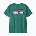 Футболка чоловіча Patagonia P-6 Logo gem green 5