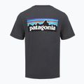 Футболка чоловіча Patagonia P-6 Logo ink black 2