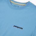 Футболка чоловіча Patagonia P-6 Logo shore blue 3