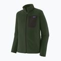 Кофта флісова чоловіча Patagonia R1 Air treeline green 4
