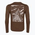Лонгслів трекінговий чоловічий Patagonia Cap Cool Daily Hut Tripper LS berm brown - light berm brown x-dye 2