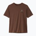 Футболка чоловіча Patagonia Cap Cool Daily Great Waves berm brown - light berm brown x-dye