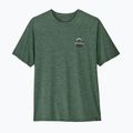 Футболка чоловіча Patagonia Cap Cool Daily Great Waves canopy green - light canopy green x-dye