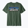 Футболка чоловіча Patagonia P-6 Logo canopy green 2