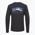 Лонгслів чоловічий Patagonia Fitz Roy Foothills LS ink black 2