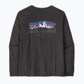 Лонгслів чоловічий Patagonia Fitz Roy Foothills LS ink black 2