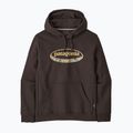 Кофта чоловіча Patagonia '95 Oval Logo Uprisal Hoody Den Brown: Heliotropic
