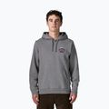 Кофта чоловіча Patagonia Great Waves Uprisal Hoody gravel heather