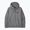 Кофта чоловіча Patagonia Great Waves Uprisal Hoody gravel heather 3