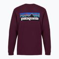 Лонгслів чоловічий Patagonia P-6 Logo Responsibili berry fig 2