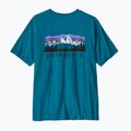 Футболка чоловіча Patagonia Fitz Roy Foothills glacial blue 2