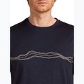 Футболка чоловіча icebreaker Merino 150 Tech Lite Mountain Pulse midnight navy 4