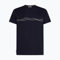 Футболка чоловіча icebreaker Merino 150 Tech Lite Mountain Pulse midnight navy 6