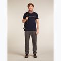 Футболка чоловіча icebreaker Merino 150 Tech Lite Mountain Pulse midnight navy 7