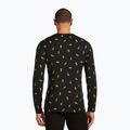 Чоловіча термоактивна кофта icebreaker Merino 200 Oasis Crewe Snow Day black/peridot/aop 3