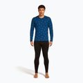 Чоловічий лонгслів Merino 200 Oasis Crewe Snow Day atlantis/topaz/aop термобілизна 2