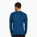 Чоловічий лонгслів Merino 200 Oasis Crewe Snow Day atlantis/topaz/aop термобілизна 3