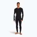 Чоловічий термоактивний комбінезон icebreaker Merino 200 Oasis+ чорний/нефарбований/cb 4