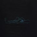 Футболка чоловіча icebreaker Merino Blend 125 Cool-Lite Sphere Trail black 3