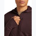 Чоловічий трекінговий світшот Icebreaker Merino 200 RealFleece Descender Zip Hoodie java з капюшоном 6