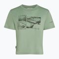 Футболка жіноча icebreaker Merino 150 Tech Lite Crop The Climb seaglass 7