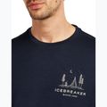 Футболка чоловіча icebreaker Merino 150 Tech Lite Peaceful Pass Tee midnight navy 5