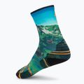 Шкарпетки жіночі Smartwool Hike Mountain Lake Print Crew capri 2