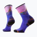 Шкарпетки жіночі Smartwool Hike Mountain Sunrise Print Crew deep navy