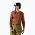 Кофта термоактивна чоловіча Smartwool Merino 250 Baselayer Crew Boxed burnt sienna