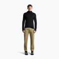 Кофта трекінгова чоловіча Icebreaker Merino 200 Realfleece Descender Half Zip Hoodie black 4
