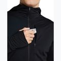 Кофта трекінгова чоловіча Icebreaker Merino 200 Realfleece Descender Half Zip Hoodie black 7