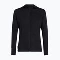 Кофта трекінгова чоловіча Icebreaker Merino 200 Realfleece Descender Half Zip Hoodie black 10