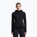 Кофта трекінгова жіноча Icebreaker Merino 200 Realfleece Descender Half Zip Hoodie black
