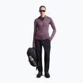 Кофта трекінгова жіноча Icebreaker Merino 200 Realfleece Descender Half Zip Hoodie grey plum 2