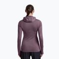 Кофта трекінгова жіноча Icebreaker Merino 200 Realfleece Descender Half Zip Hoodie grey plum 3