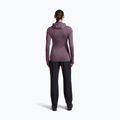 Кофта трекінгова жіноча Icebreaker Merino 200 Realfleece Descender Half Zip Hoodie grey plum 5