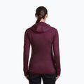 Кофта трекінгова жіноча Icebreaker Merino 300 Realfleece Descender Zip Hoodie dark berry 3