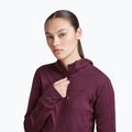 Кофта трекінгова жіноча Icebreaker Merino 300 Realfleece Descender Zip Hoodie dark berry 4