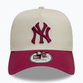 Бейсболка New Era WS Patch Eframe New York Yankees світло-бежева 2