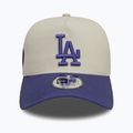 Бейсболка New Era WS Patch Eframe Los Angeles Dodgers світло-бежева 2