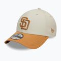 Бейсболка New Era WS Patch 9Forty San Diego Padres світло-бежева 2