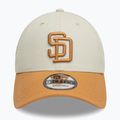 Бейсболка New Era WS Patch 9Forty San Diego Padres світло-бежева 3